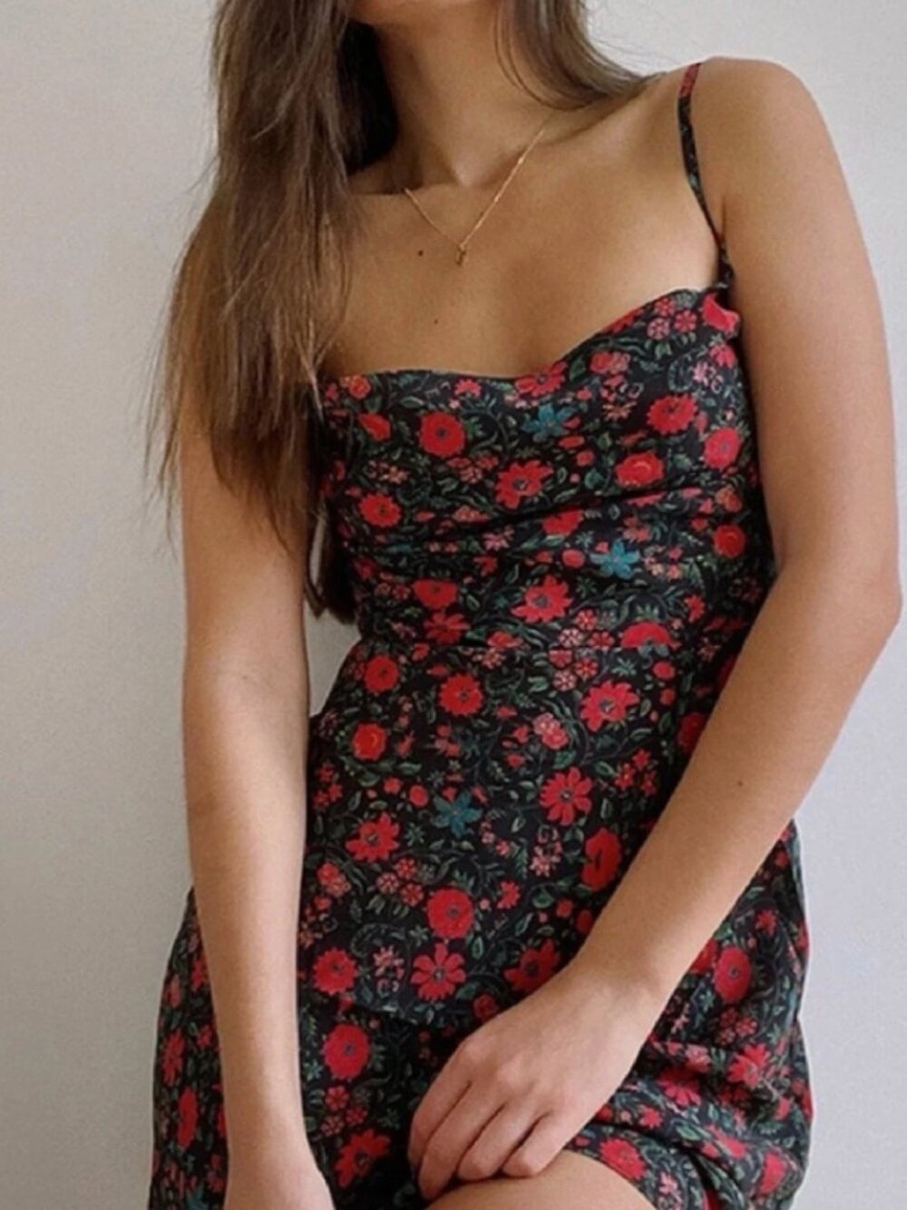 Realisation Par The montague Dress Black Batik Floral XS - Picture 3 of 7